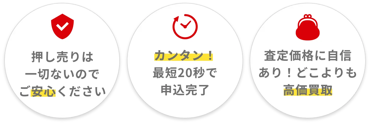3つの安心